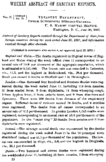 Weekly abstract of sanitary reports  v 2 no 70  June 30 1887