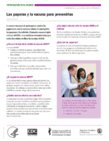 Las paperas y la vacuna para prevenirlas