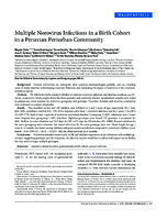 Multiple Norovirus Infections in a Birth Cohort in a Peruvian Periurban Community