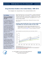 Drug Overdose Deaths in the United States 19992015