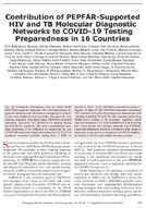 Contribution of PEPFARSupported HIV and TB Molecular Diagnostic Networks to COVID19 Testing Preparedness in 16 Countries