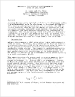 Amplitude Statistics of Electromagnetic Noise in Coal Mines