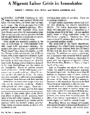 A migrant labor crisis in Immokalee