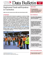 Employment Trends and Projections in Construction