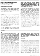 Role Of State Health Agencies In Responding To Aids