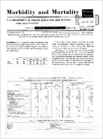 Morbidity and Mortality Weekly Report Vol 11 No 23 for Release June 15 1962