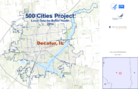 500 Cities Project Local Data for Better Health 2014 Decatur IL
