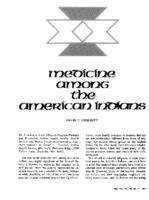 Medicine among the American Indians