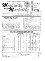 Morbidity and Mortality Weekly Report Vol 17 No 22 week ending June 1 1968