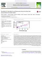 Feasibility of a Portable XRay Fluorescence Device for Bone Lead Measurements of Condor Bones