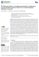 Do Different Patterns of Employment Quality Contribute to Gender Health Inequities in the US A CrossSectional Mediation Analysis