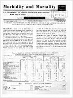 Morbidity and Mortality Weekly Report Vol 12 No 39 for Release October 4 1963
