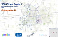 500 Cities Project Local Data for Better Health 2016 Champaign IL