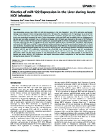 Kinetics of miR122 Expression in the Liver during Acute HCV Infection