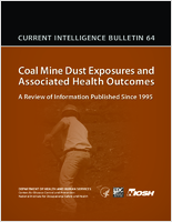 Current Intelligence Bulletin 64 Coal Mine Dust Exposures and Associated Health Outcomes A Review of Information Published Since 1995