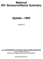 National HIV Serosurveillance Summary Update1993 vol 3