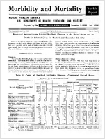 Morbidity and Mortality Weekly Report For release January 2 1960 Vol 8 No 51