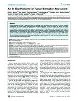 An In Vivo Platform for Tumor Biomarker Assessment