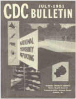 CDC bulletin vol X no 7 July 1951
