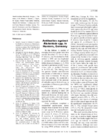 Antibodies against Rickettsia spp in Hunters Germany