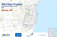 500 Cities Project Local Data for Better Health 2016 Racine WI