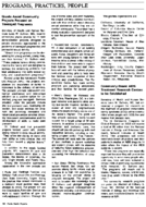 Programs Practices People