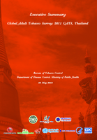Executive Summary Global Adult Tobacco Survey 2011 GATS Thailand