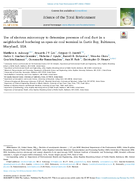 Use of Electron Microscopy to Determine Presence of Coal Dust in a Neighborhood Bordering an OpenAir Coal Terminal in Curtis Bay Baltimore Maryland USA