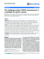 The multidrugresistant PMEN1 pneumococcus is a paradigm for genetic success