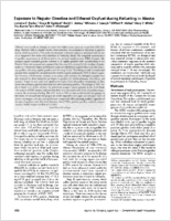 Exposure to regular gasoline and ethanol oxyfuel during refueling in Alaska