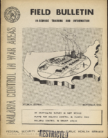 Malaria Control in War Areas field bulletin  September 1944