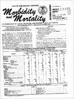 Morbidity and Mortality Weekly Report Vol 24 No 2 week ending January 11 1975