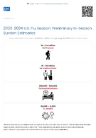 20232024 US Flu Season  Preliminary InSeason Burden Estimates