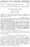 Abstract of sanitary reports  v VI no 45 November 6 1891