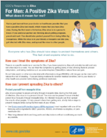 For Men A Positive Zika Virus Test What Does It Mean for Me May 27 2016