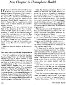 New chapter in hemisphere health