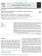 Total Outward Leakage of FaceWorn Products Used by the General Public for Source Control