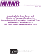 Morbidity and Mortality Weekly Report Recommendations and Reports June 26 2020  Vol 69  No RR4