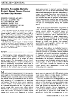 Detroits Avoidable Mortality Project Breast Cancer Control For InnerCity Women