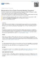 Weekly Viral Respiratory Illness Snapshot