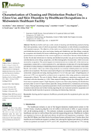 Characterization of Cleaning and Disinfection Product Use Glove Use and Skin Disorders by Healthcare Occupations in a Midwestern Healthcare Facility