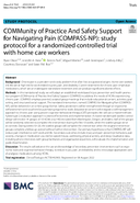 COMMunity of Practice and Safety Support for Navigating Pain COMPASSNP Study Protocol for a Randomized Controlled Trial with Home Care Workers