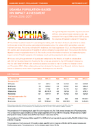 Uganda PopulationBased HIV Impact Assessment UPHIA 20162017 Summary Sheet Preliminary Findings