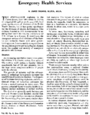 Emergency Health Services