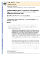 Chemoenzymatic Synthesis of Cholesteryl6OtetradecanoylDglucopyranoside A Product of Host Cholesterol Efflux Promoted by Helicobacter pylori