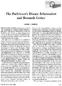 The Parkinsons Disease Information and Research Center