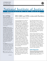 HIVAIDS and STDs in juvenile facilities