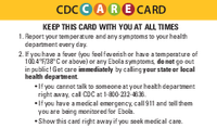 CDC CARE Card