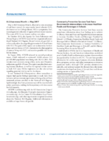 Announcement ALS Awareness Month  May 2017