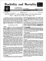 Morbidity and Mortality Weekly Report Vol 3 No 11 March 26 1954